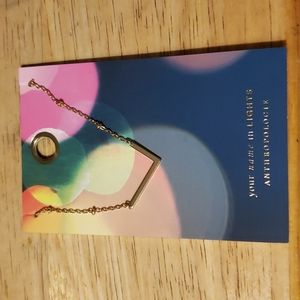 Anthropologie "L" Necklace